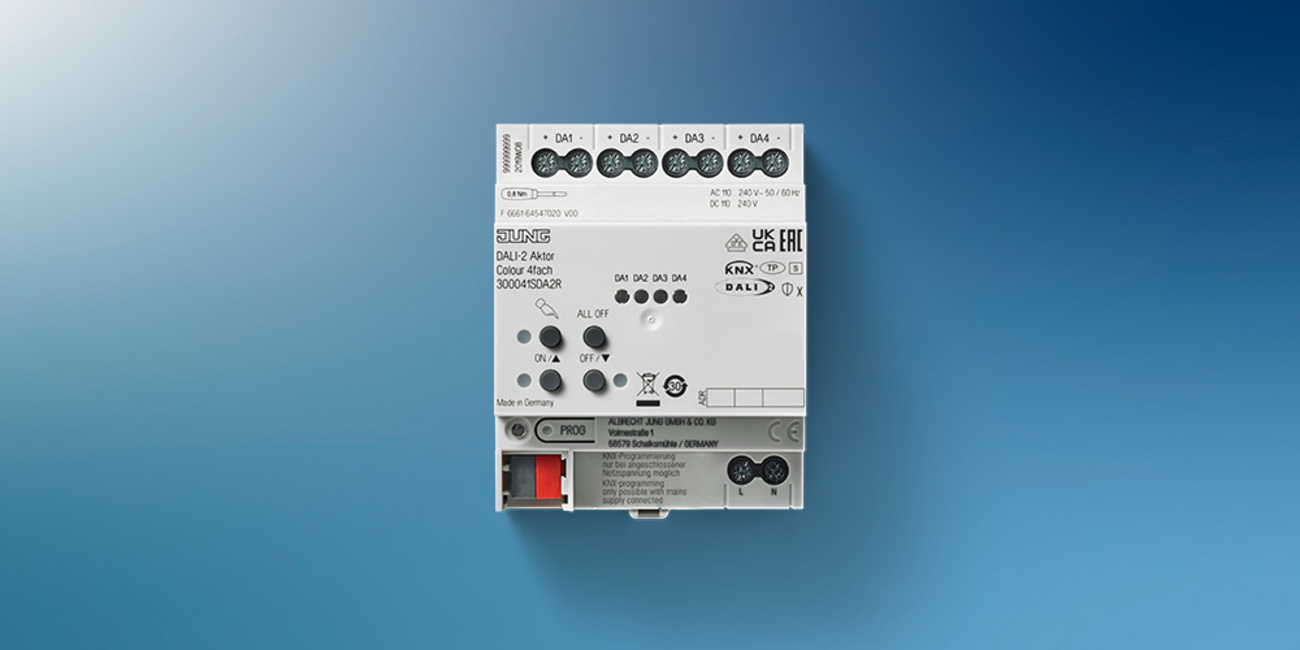 KNX DALI 2 Gateway Colour bei Elektroinstallationservice J.-Uwe Zimmermann in Burg